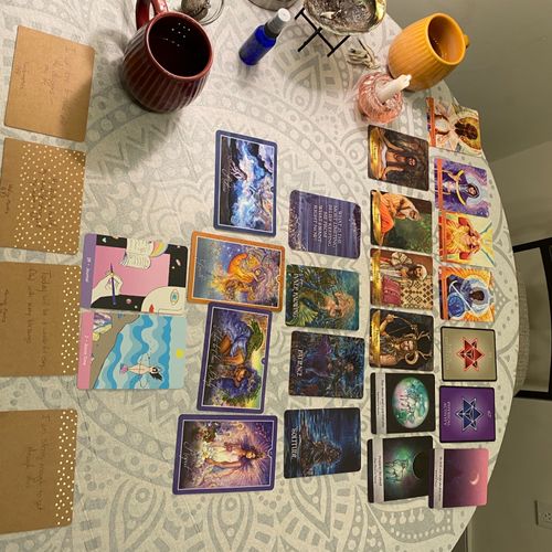 It was my first time doing card reading and I love