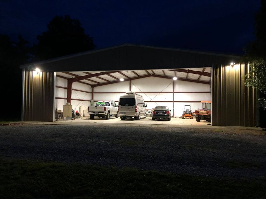 Adding an electrical service to metal building