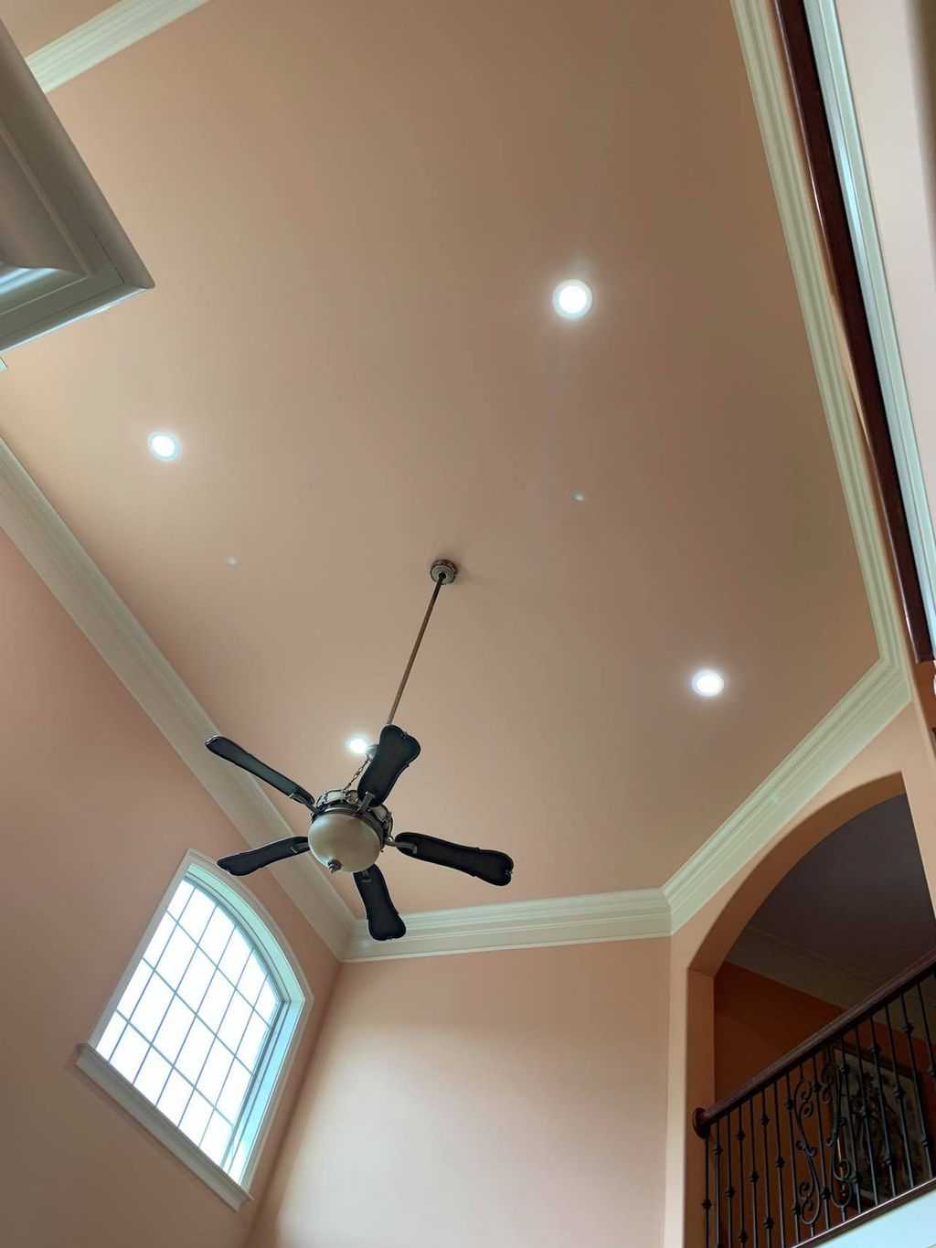 Fan and Recessed Lighting Installation