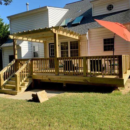 Zeigler Construction RVA replaced our old deck wit