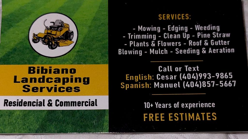 Bibiano Landscaping