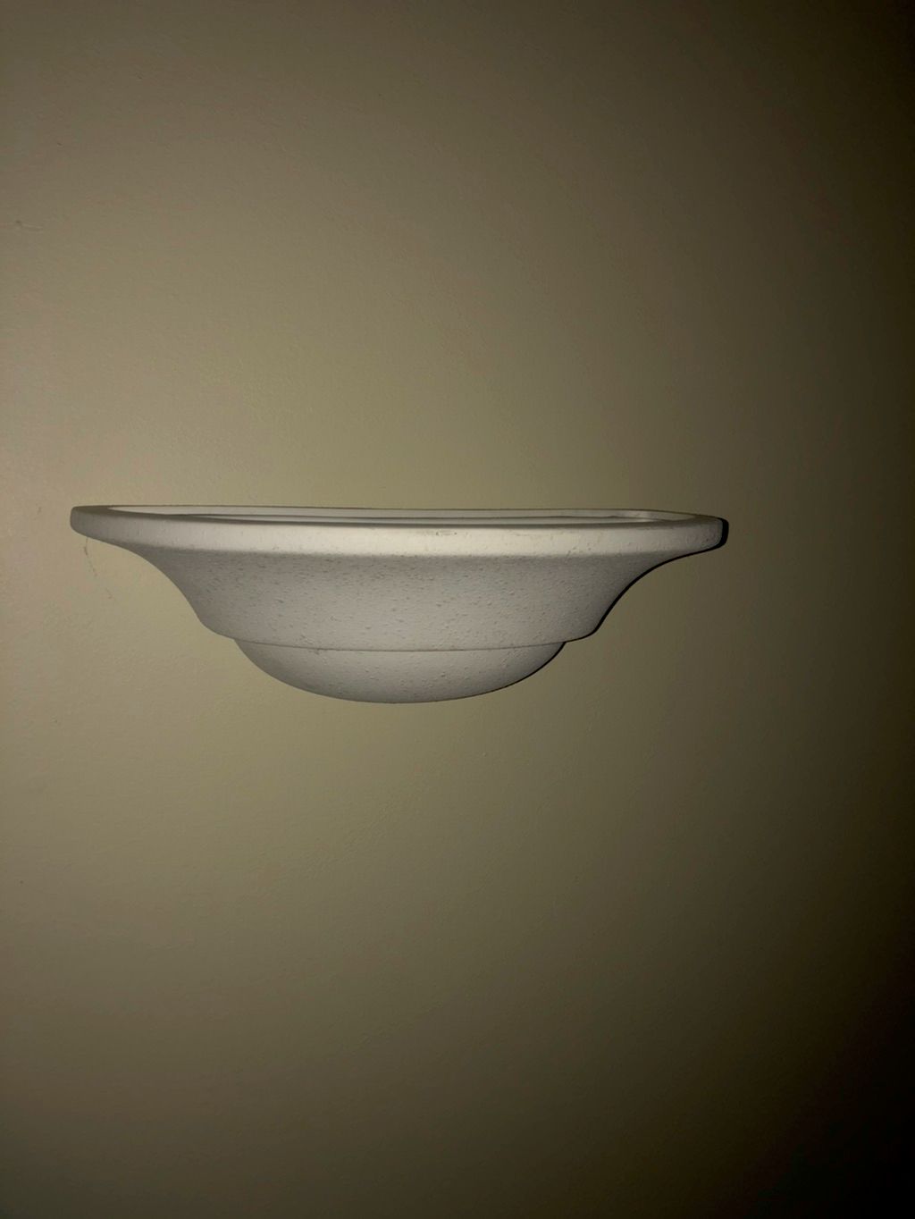 Wall sconce light installation