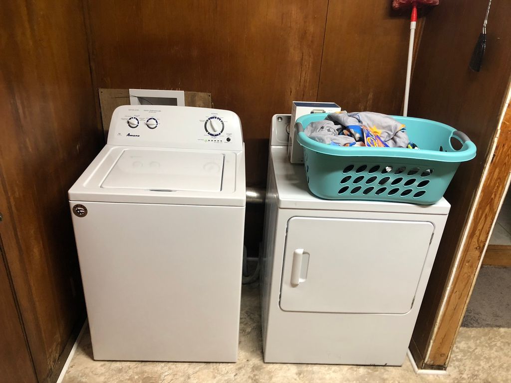 Delivered a washer and installed. 