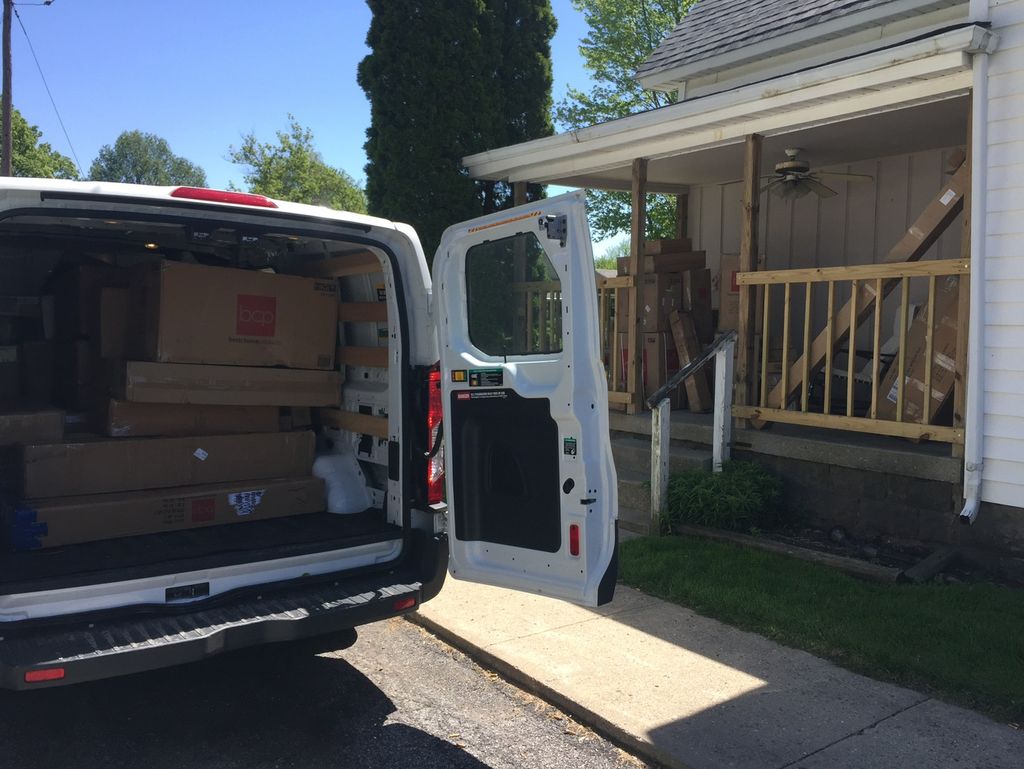 We moved someone’s storage unit to their home 