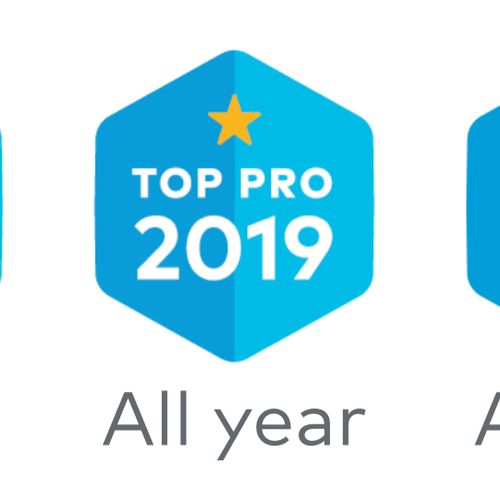 5 years in a row as a Top Pro!