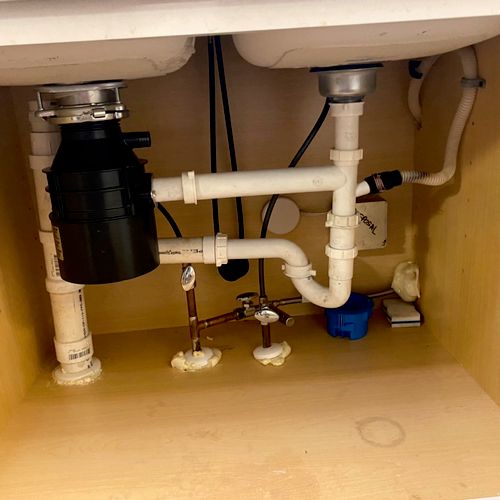 I needed my garbage disposal installed and Eric re