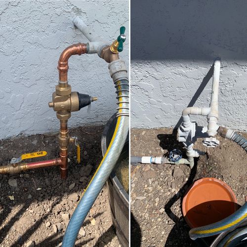 We contacted Sahagun plumbing to replace our leaky