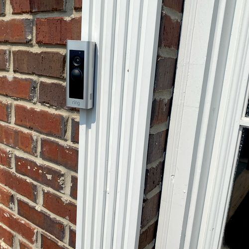 Very satisfied with my ring doorbell installation