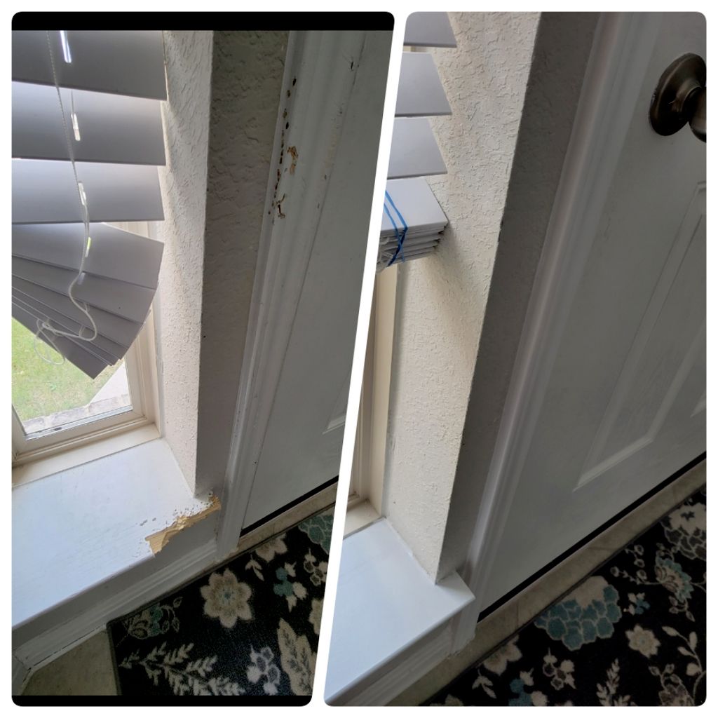 repaired 'Governor's' act 🐕  - replacement door tr