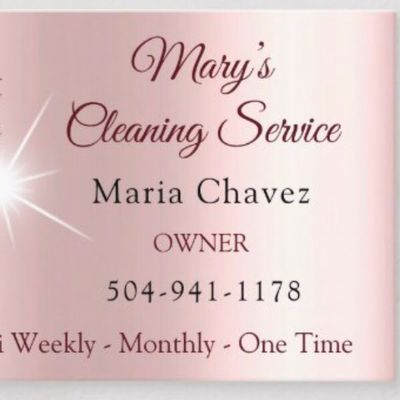 Avatar for Mary A cleaning service