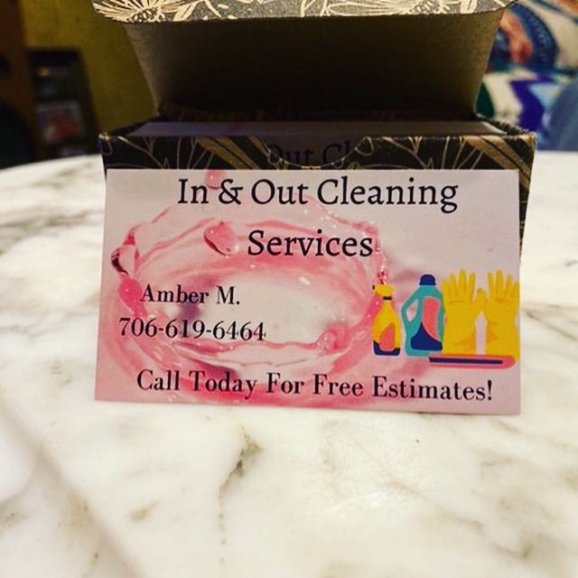 In and out cleaning services🧚🏻‍♂️