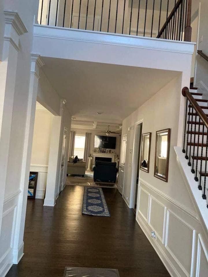 Walk through. Front part of home I’ve decorated 