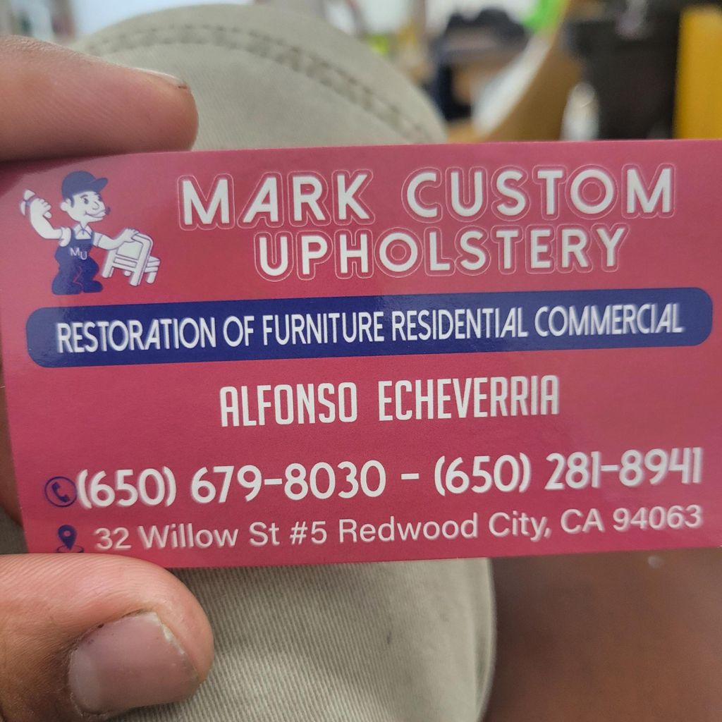 Mark custom upholstery