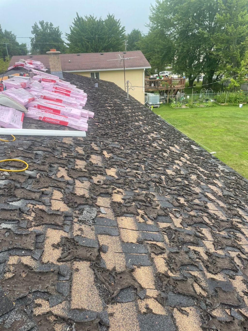Worst roof I’ve ever felt with as far as condition