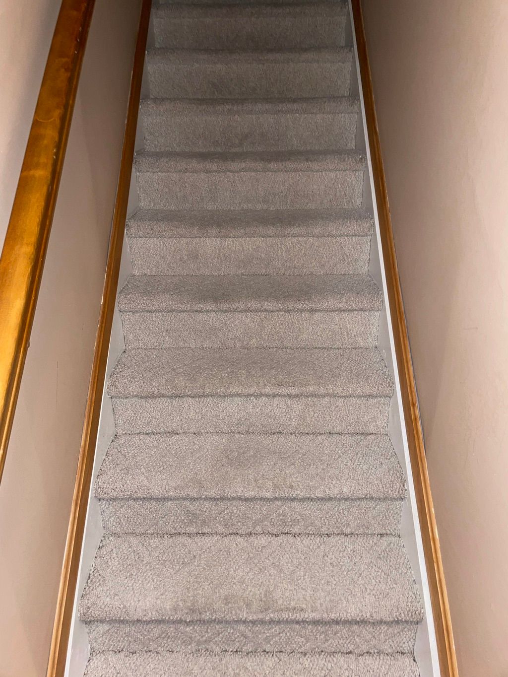 After carpet cleaning - 20 year old carpet 