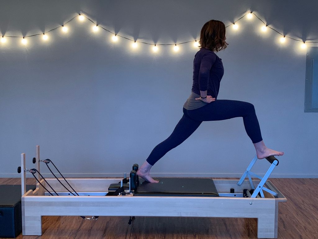 Russian splits on the Reformer at Springwater Pila