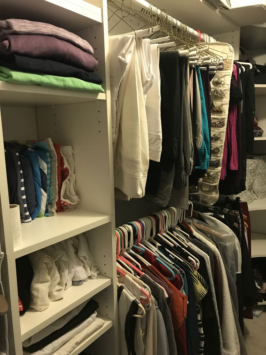 After: Walk in Closet