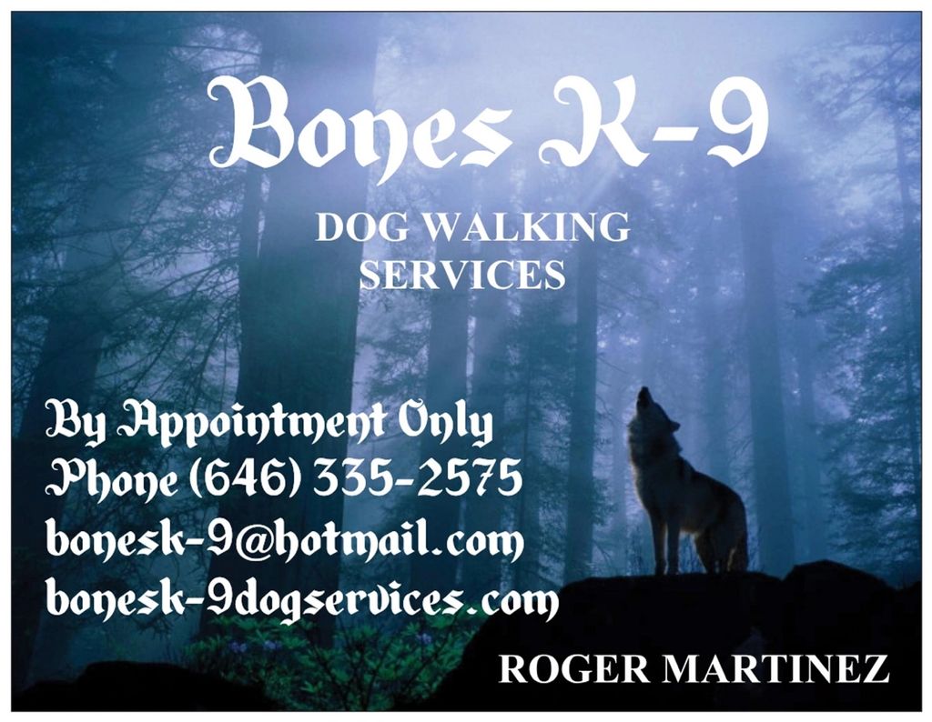 Bones K-9 LLC Dog Walking & Services