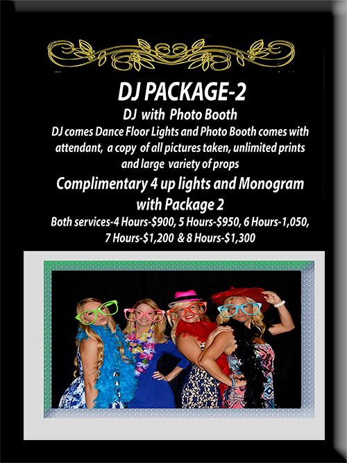 DJ and Photo Booth Package