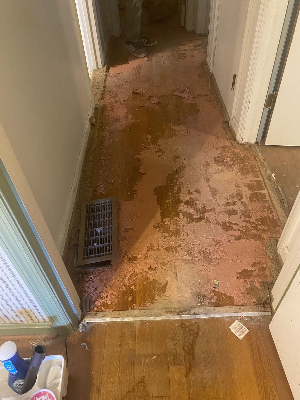 Old Carpet removal