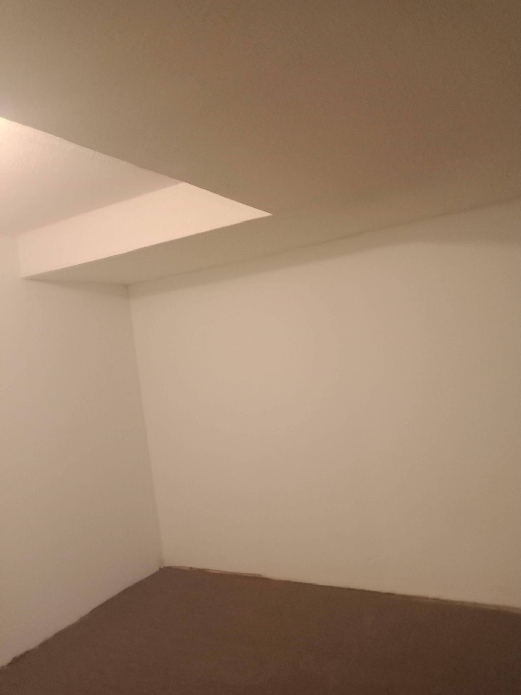 project: install/paint drywall to cover pipes ✔️