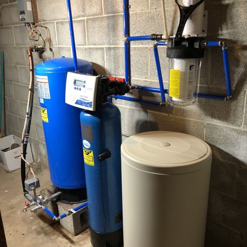 New Water Softener Installation