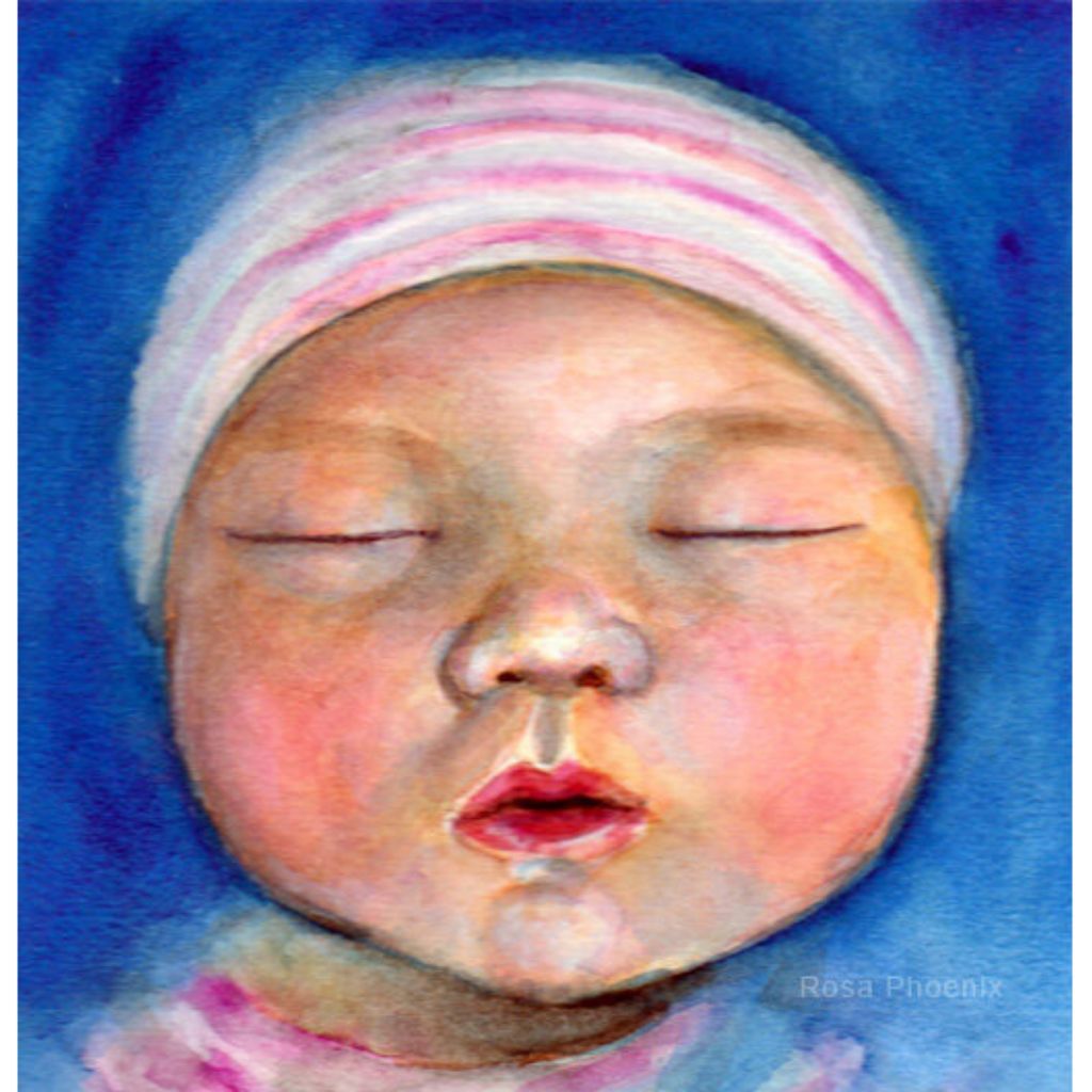 watercolor portrait