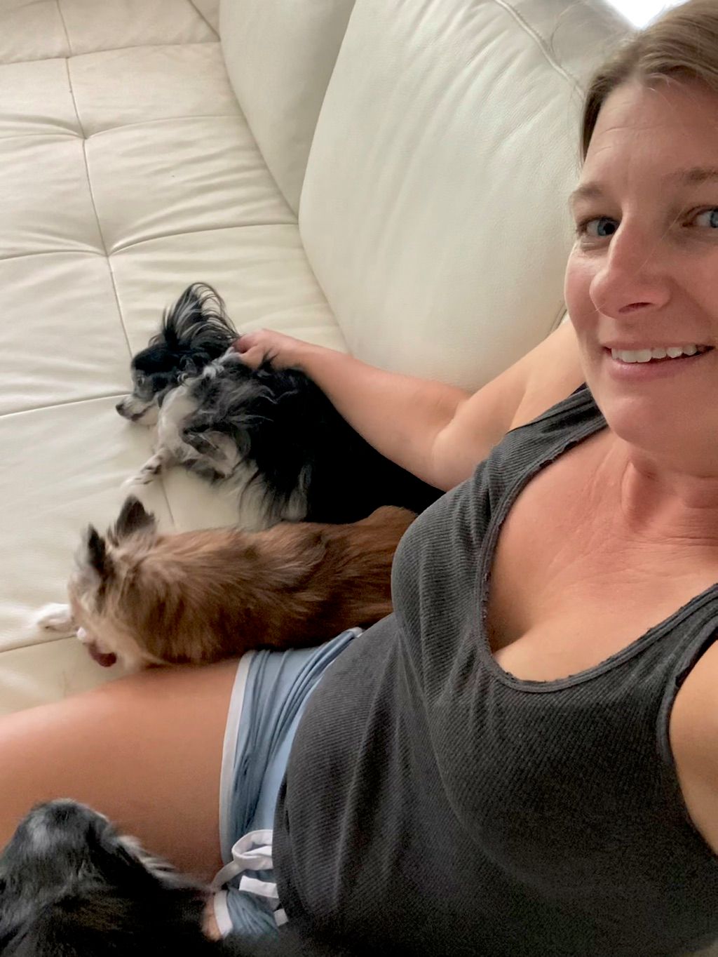 Love these three, such great cuddles. 