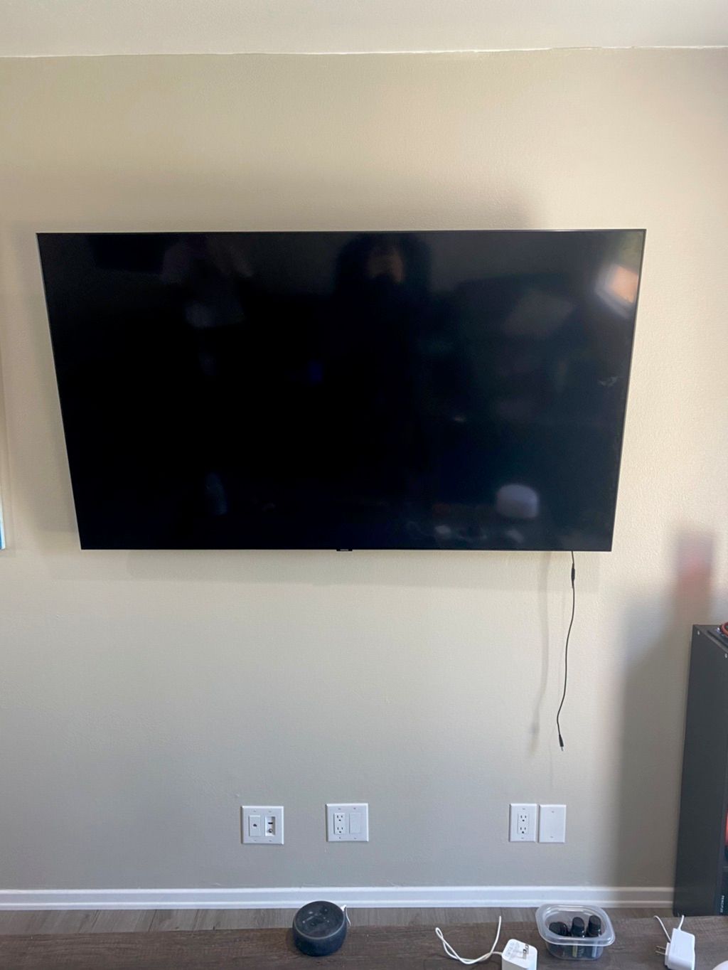 Perfected hung my tv and came on short notice