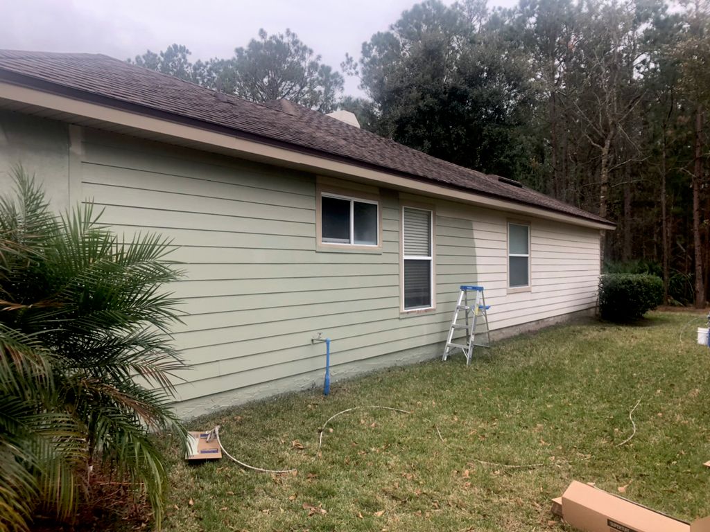 Mid way spray job
