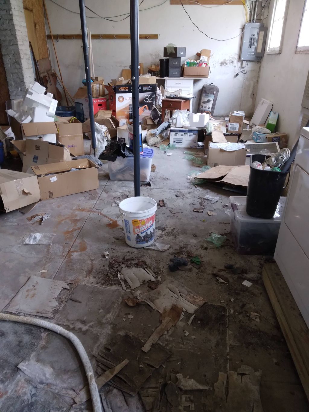 basement before