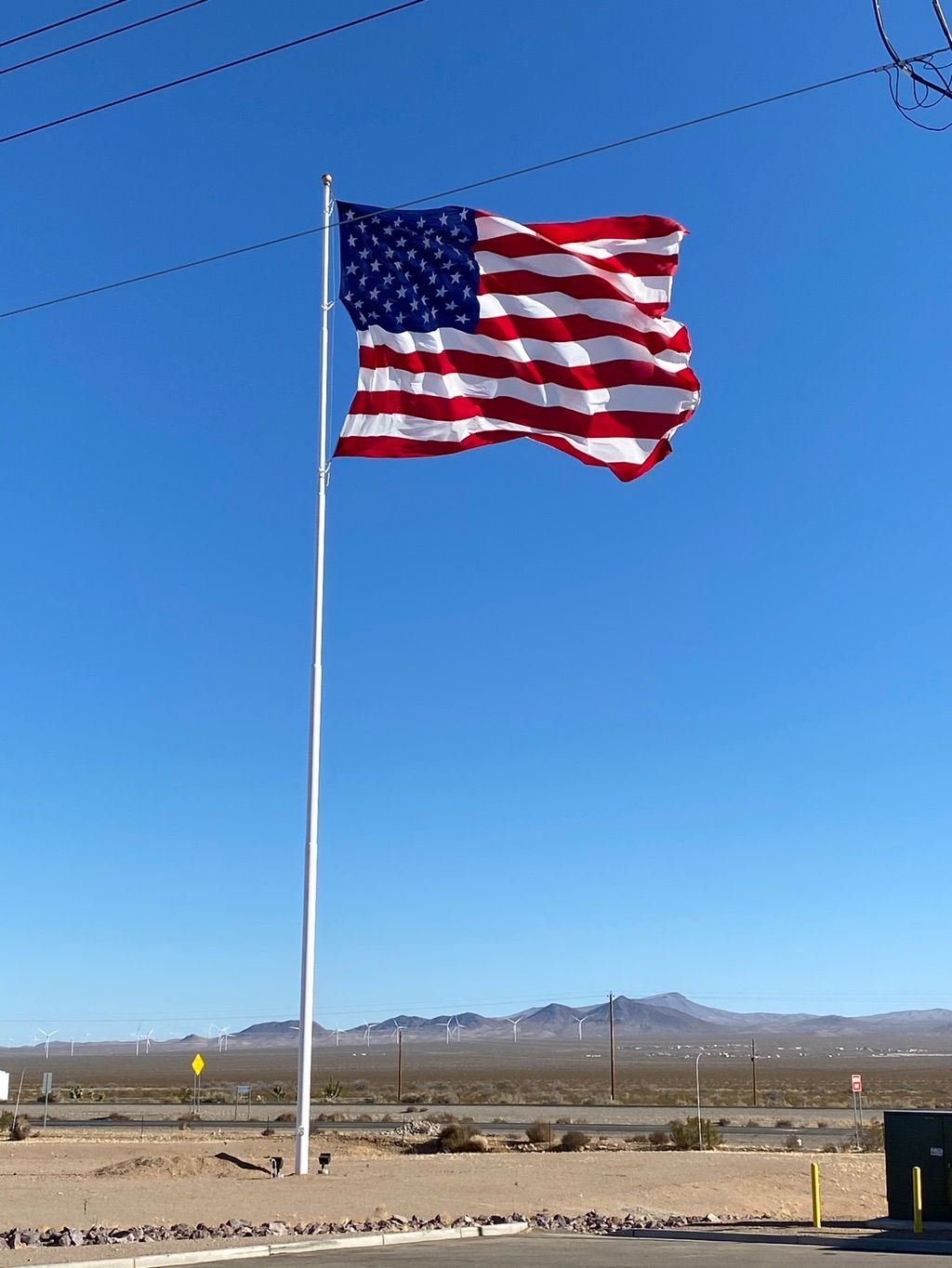 OLD GLORY…standing til. 