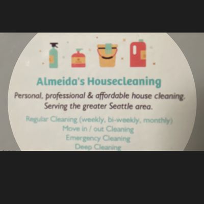 Avatar for Almeida’s Housecleaning