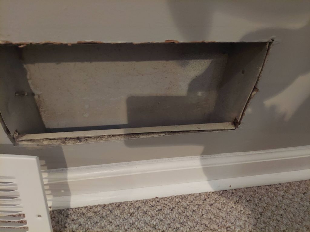 after the clean the duct