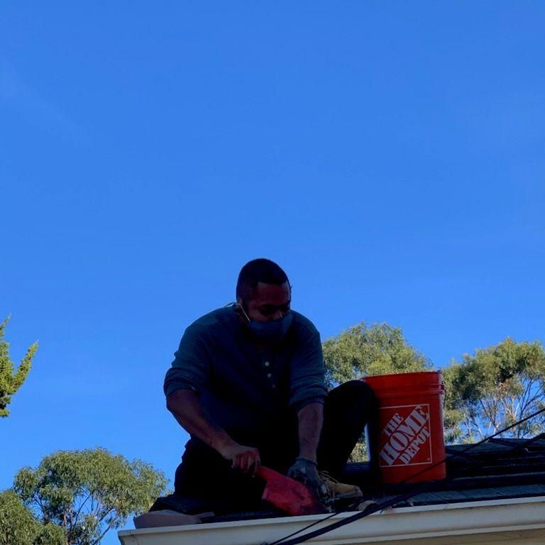 sdgutter services and roof repair .