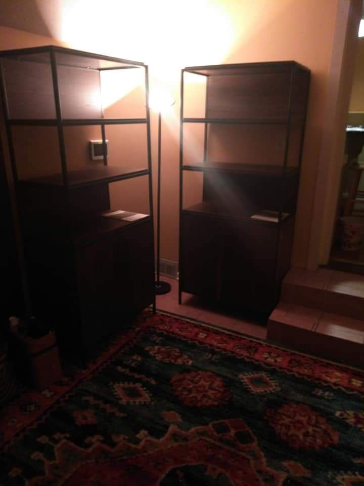 Home Office - Bookcase after assembly