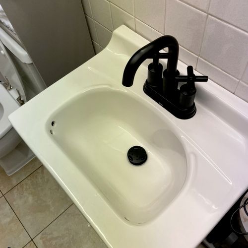 Recommend!!  Fixed up my bathroom sink and install