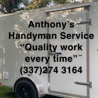 Avatar for Anthony’s handy man service