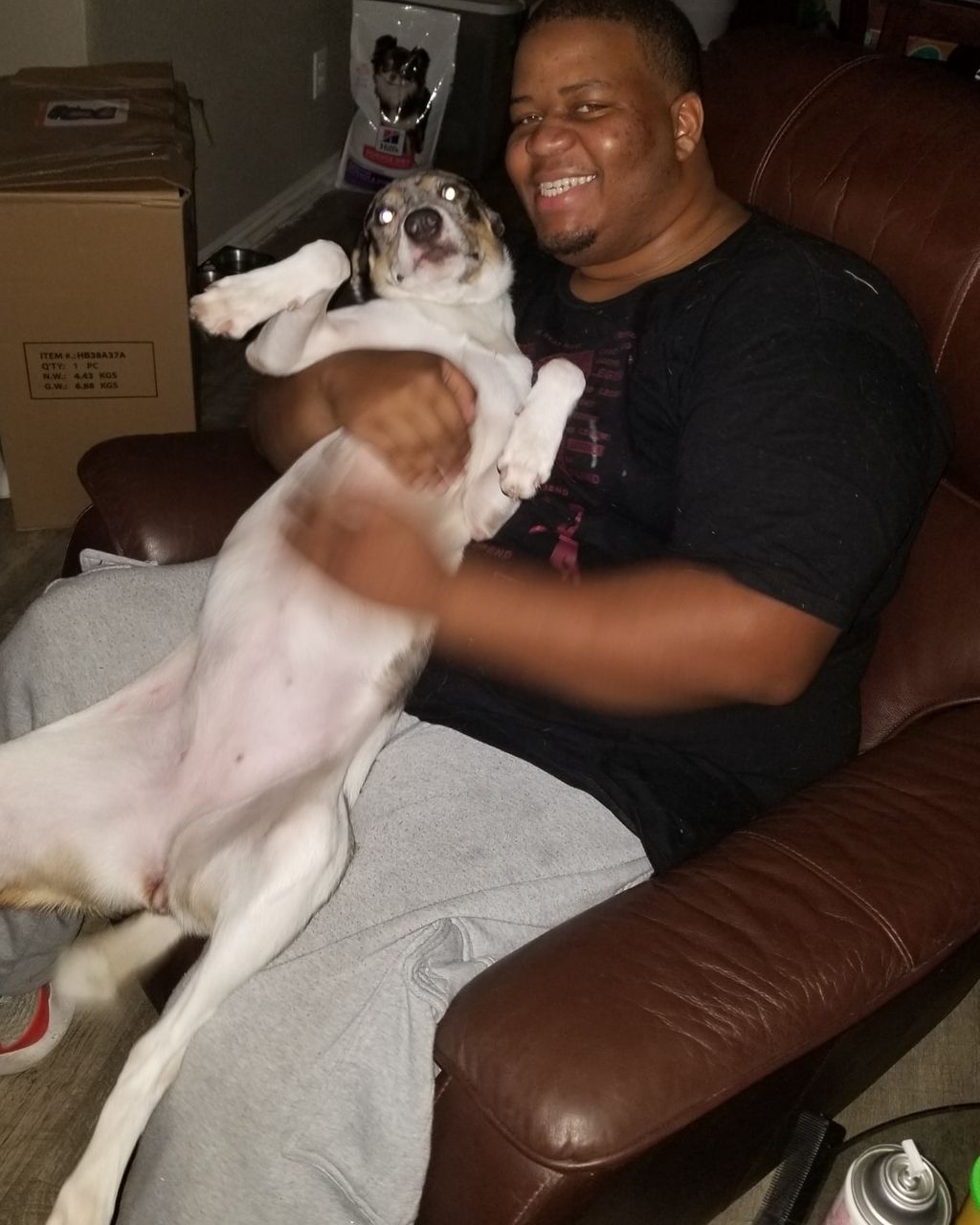 Satisfied Client Posing with Glacia