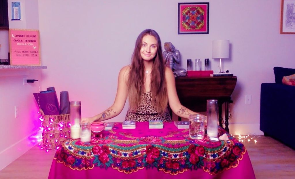 My Zoom readings are warm, welcoming, and magickal