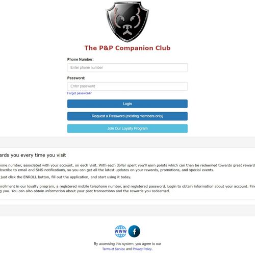 Companion Club Registration