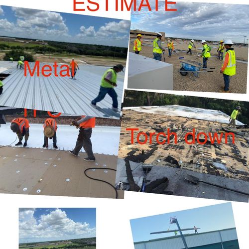 Commercial Roof installation all types 