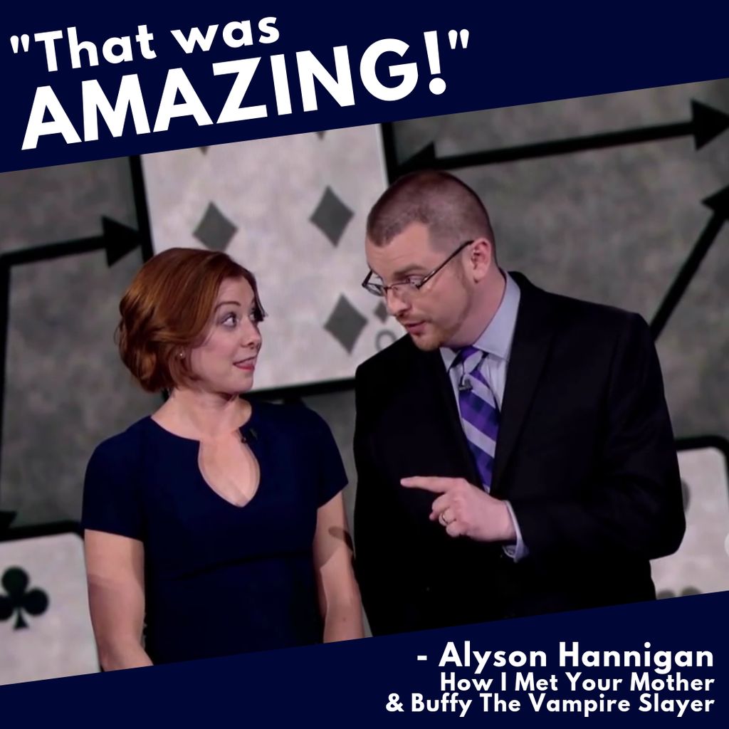Alyson Hannigan - That was AMAZING!