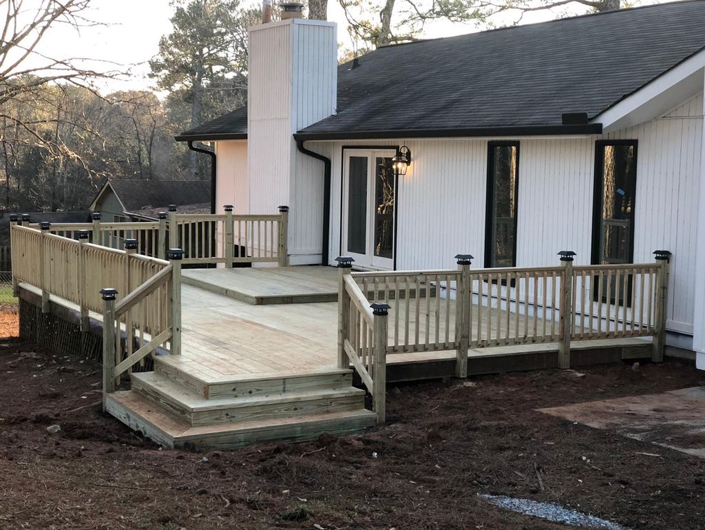 Beautiful deck 