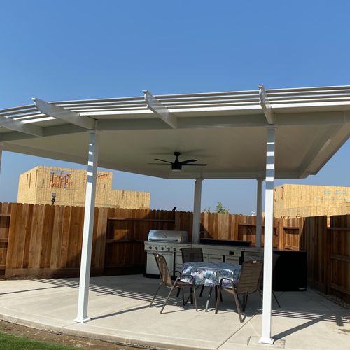 We have a small Business of patio covers and decks