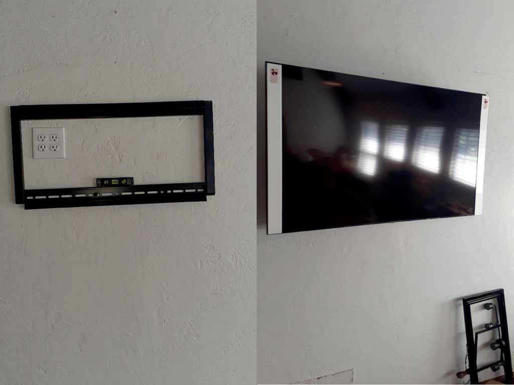 TV Mount and level
