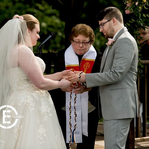 Teresa created a beautiful, one of a kind ceremony
