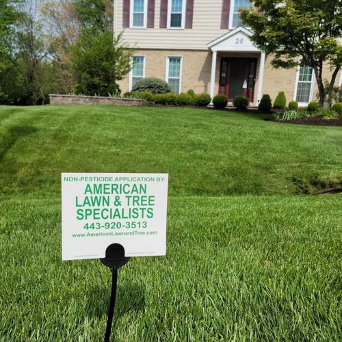 A beautiful, healthy lawn can be yours too