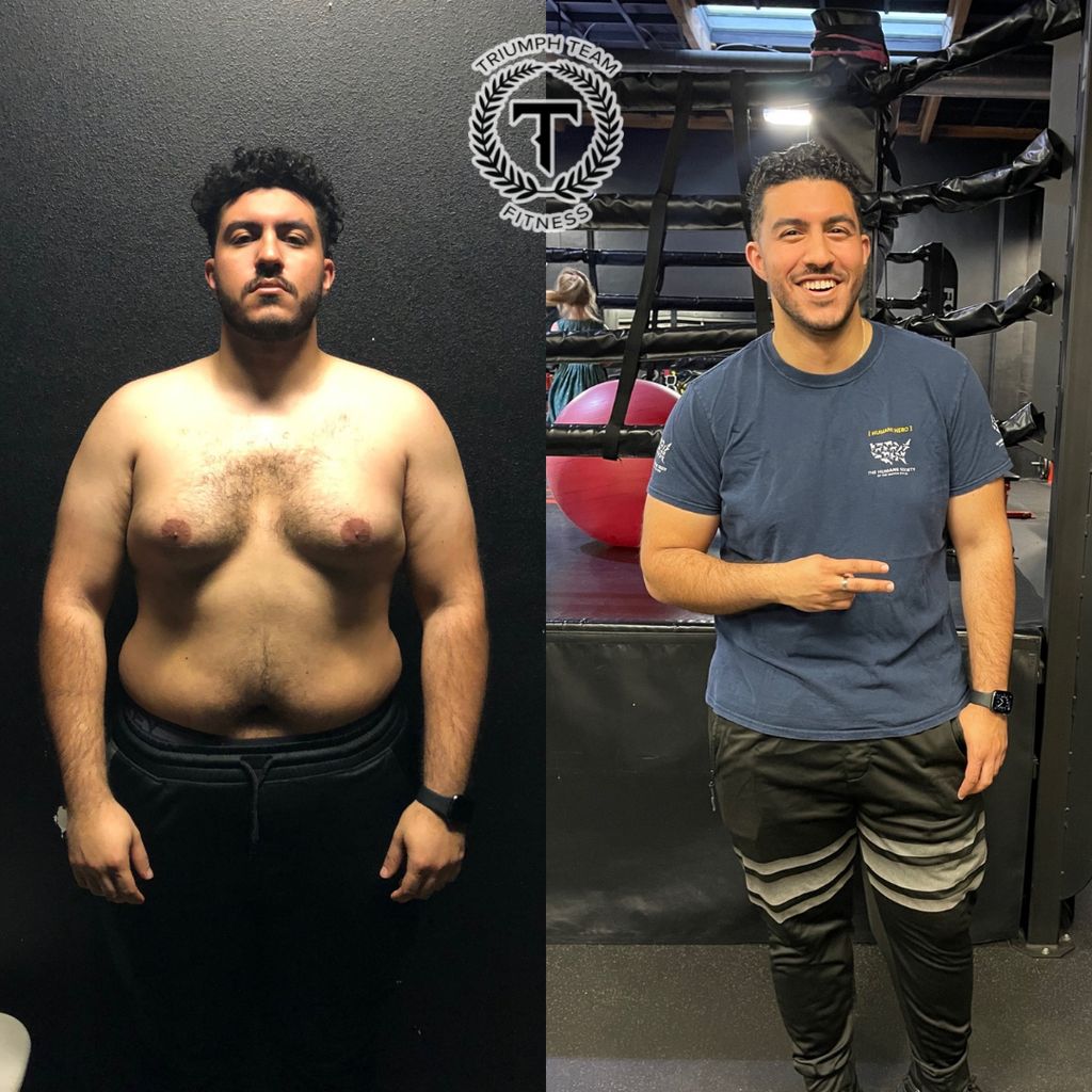 Amir: 4 Month Transformation. Down 55 lbs!!