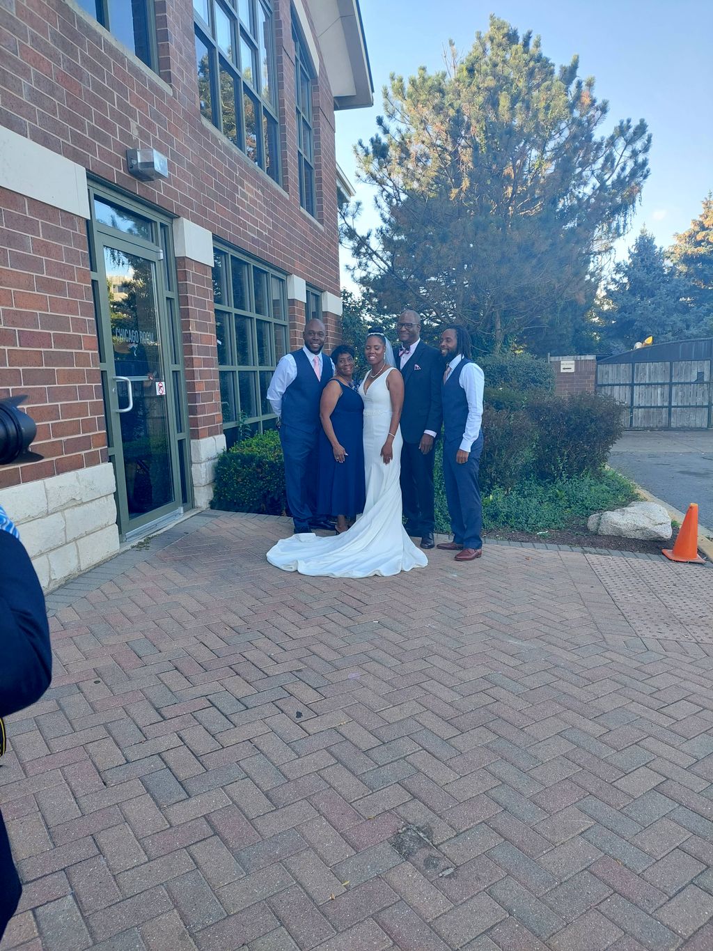 The newlyweds  Mr. & Mrs. Jaami Mock 